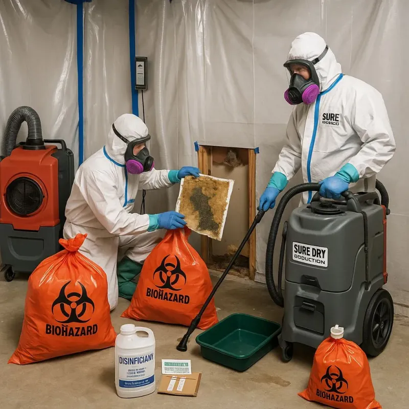 Contaminated Water Handling Protocols process in Fargo, ND