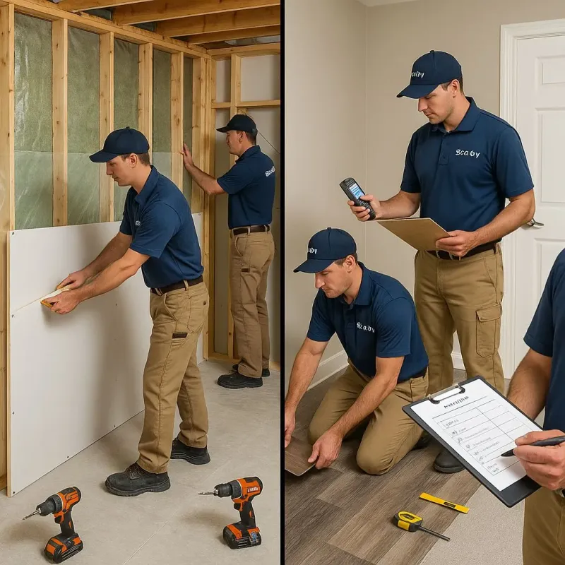 Repairs and Reconstruction process in Fargo, ND