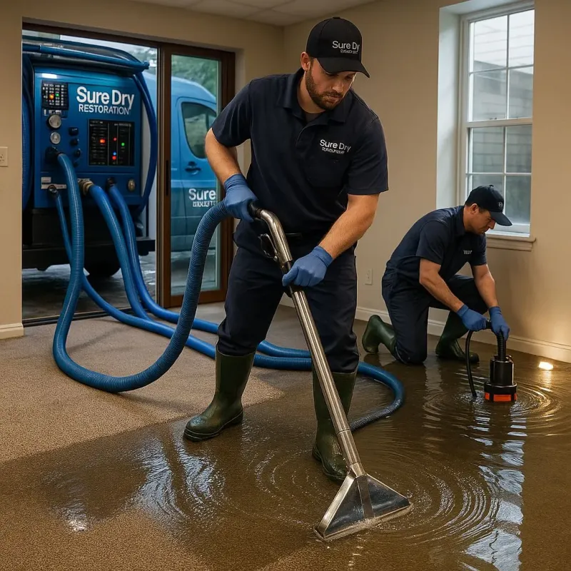 Water Extraction and Removal process in Fargo, ND